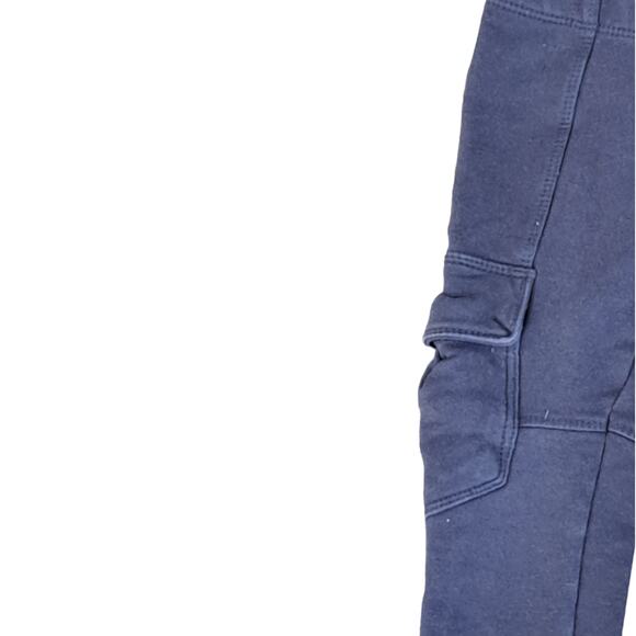 Tea Collection Girls Navy Stretch Cargo Pants Size 2 - Picture 2 of 9